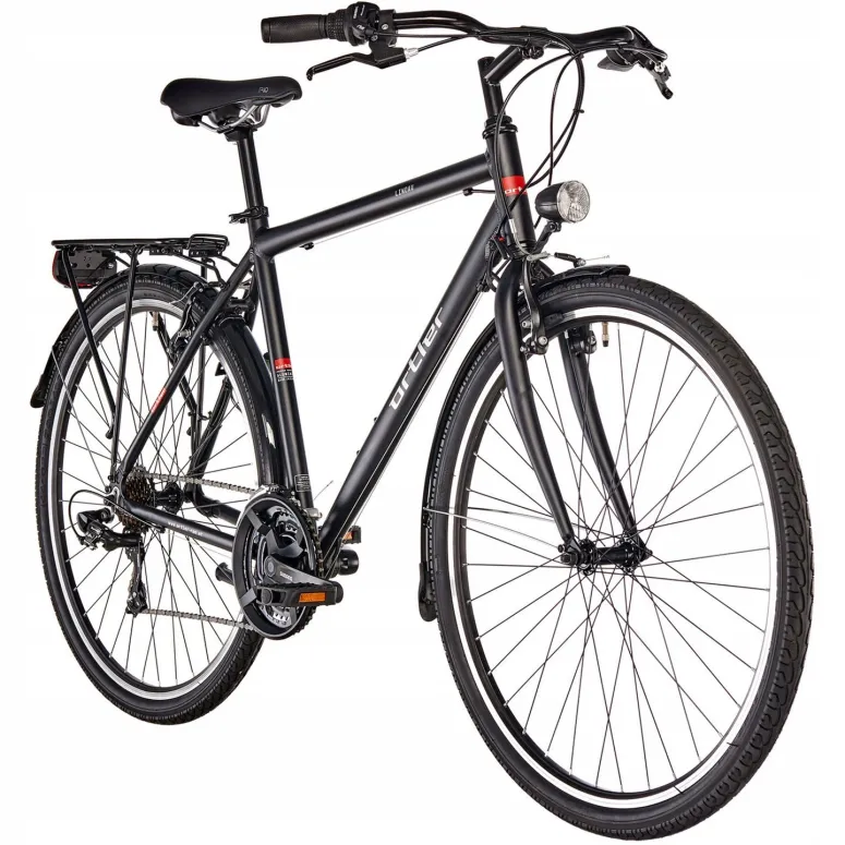 Lekki Rower Trekkingowy Ortler Męski 28 Aluminium