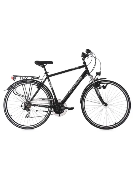 Męski Rower Trekkingowy 28 Turystyczny Amortyzacja Przedni Widelec Stalowy