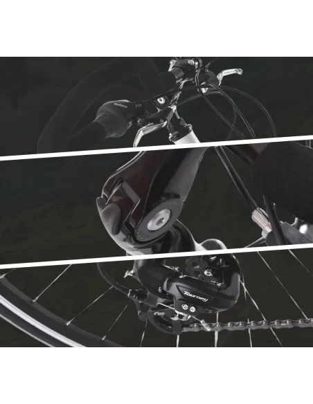 Rower Trekkingowy Damski Meski 28" ALU Shimano Oświetlenie Dynamo Bagażnik