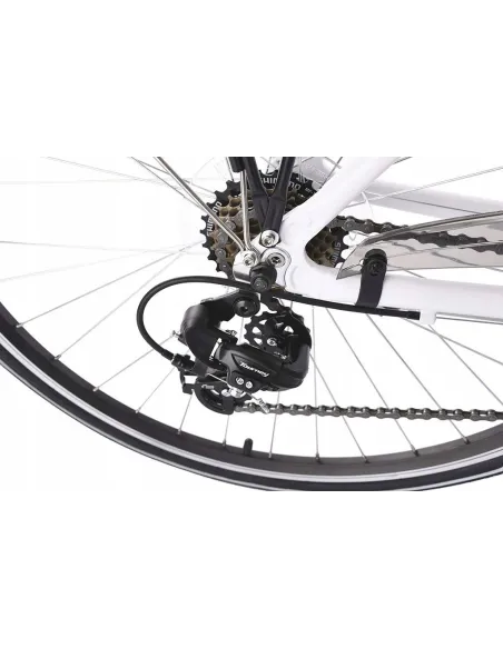 Rower Trekkingowy Damski Meski 28" ALU Shimano Oświetlenie Dynamo Bagażnik