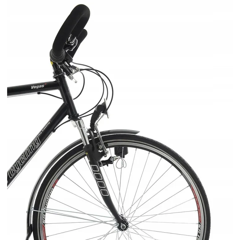 Rower Trekkingowy Męski 28 Stal Revoschift V-brake Profilowana Kierownica