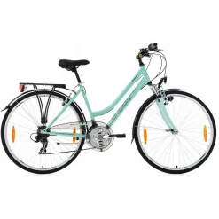 Rower Trekking Damka 28 Stylowy Prosta Kierownica