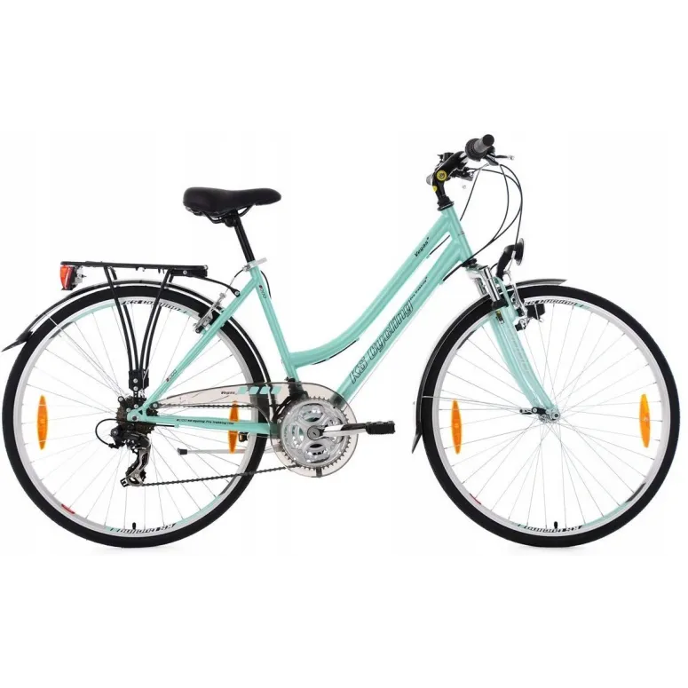 Rower Trekking Damka 28 Stylowy Prosta Kierownica
