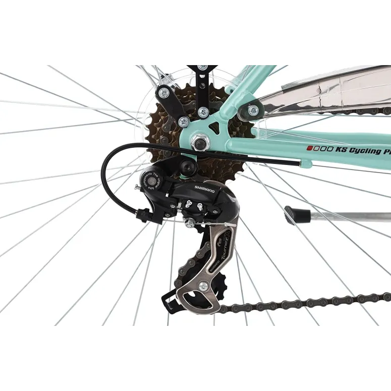 Rower Trekking Damka 28 Stylowy Prosta Kierownica