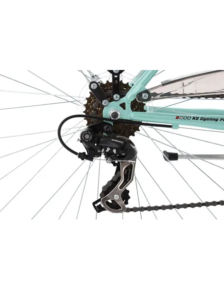 Rower Trekking Damka 28 Stylowy Prosta Kierownica