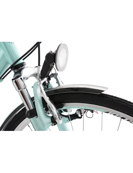 Rower Trekking Damka 28 Stylowy Prosta Kierownica