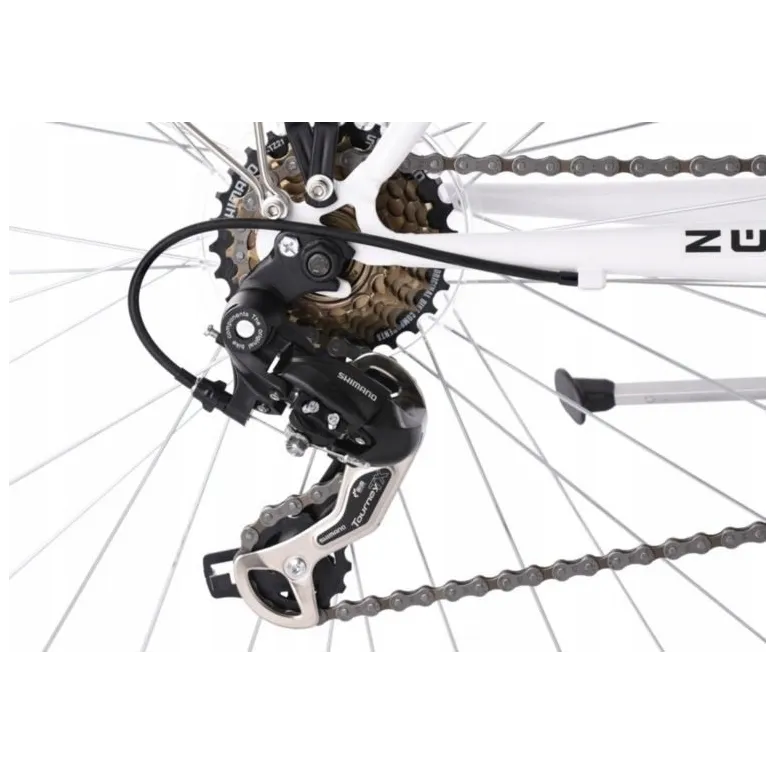 Damski Rower Trekkingowy 28 Wycieczki Miasto Lekki