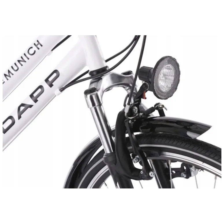 Damski Rower Trekkingowy 28 Wycieczki Miasto Lekki