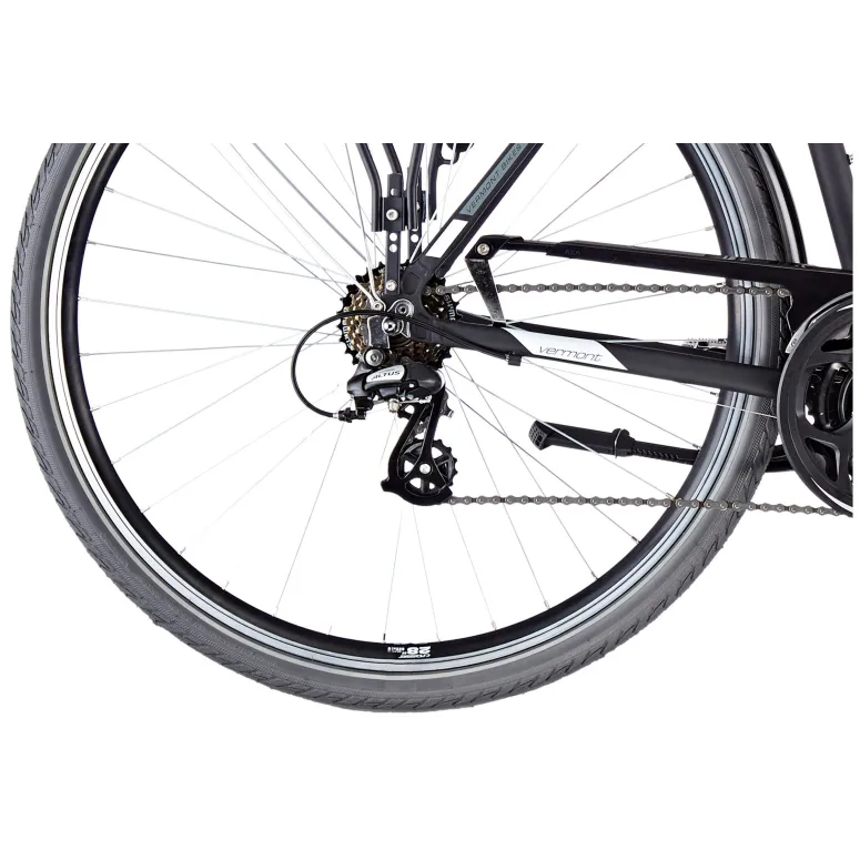 Męski Rower Miejski 28 Trekkingowy ALU Altus Światła