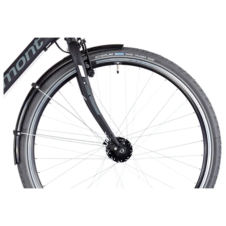 Męski Rower Miejski 28 Trekkingowy ALU Altus Światła