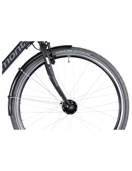 Męski Rower Miejski 28 Trekkingowy ALU Altus Światła