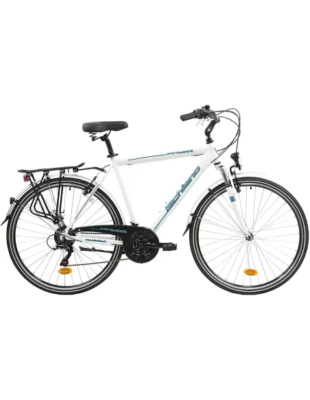 Rower Trekkingowy Męski 28 Turystyczny Światła ALU