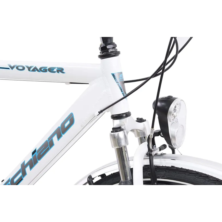 Rower Trekkingowy Męski 28 Turystyczny Światła ALU