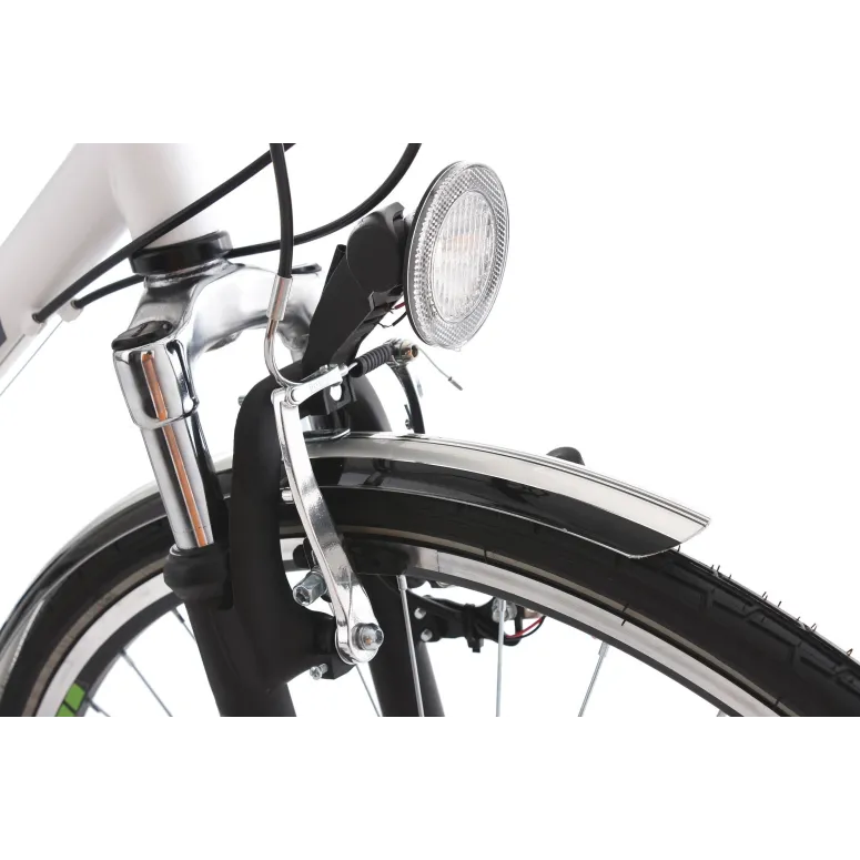 Niemiecki Męski Rower Trekkingowy 28 Turystyczny 21 Biegów z Akcesoriami