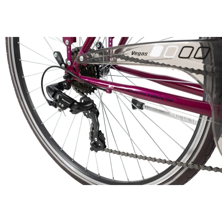 Rower Trekkingowy 28 Turystyczny Prosta Kierownica
