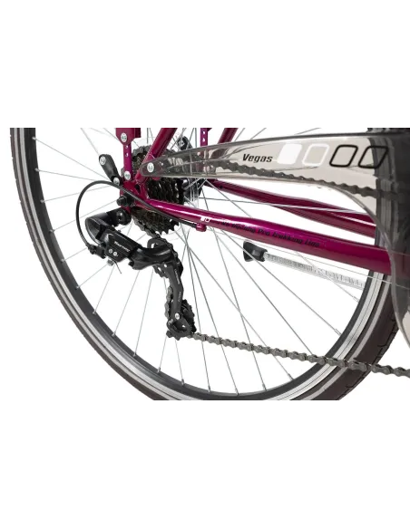 Rower Trekkingowy 28 Turystyczny Prosta Kierownica