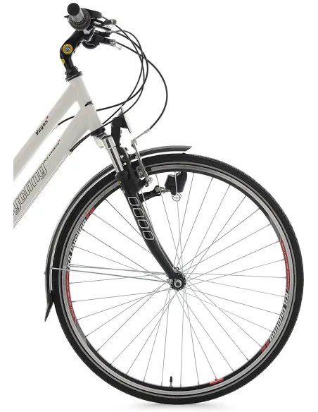 Rower Trekkingowy Damski 28 Turystyczny Amortyzacja