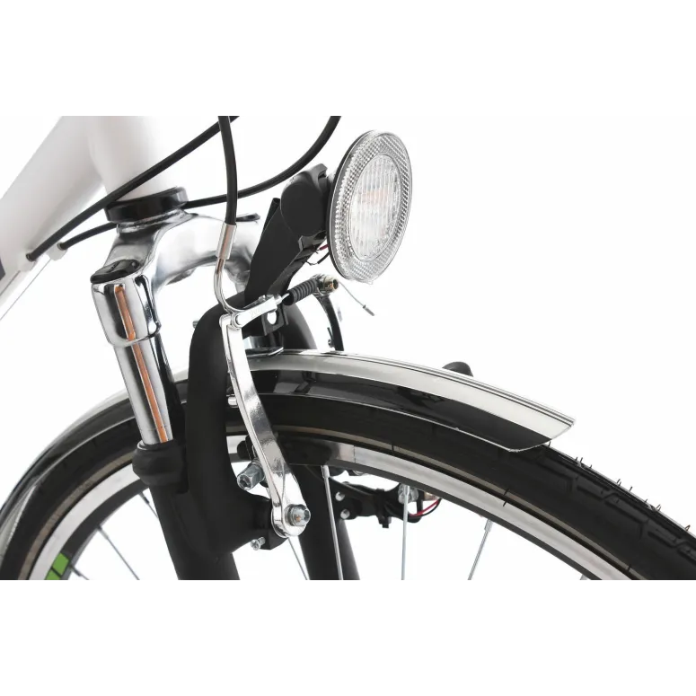 Rower Męski Trekkingowy 28 Stalowy Turystyczny Bagażnik Błotniki Światła