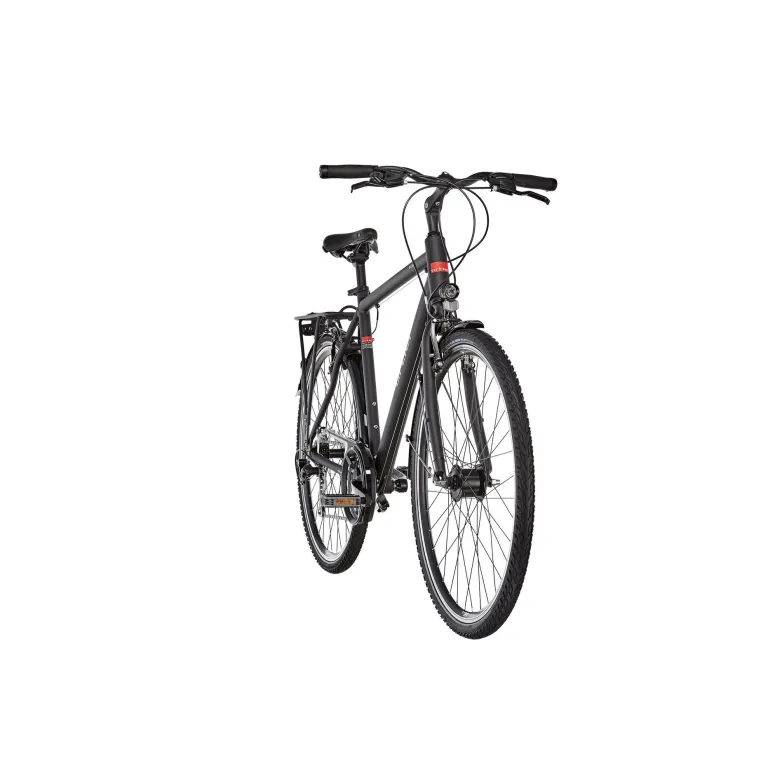 Lekki Męski Rower Trekkingowy 28 ALU Światła LED