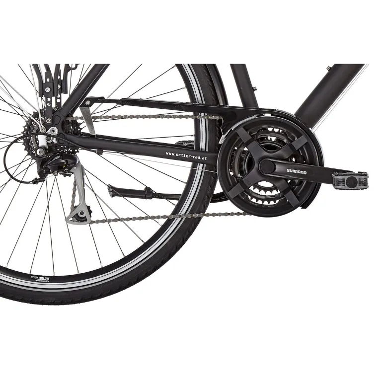 Lekki Męski Rower Trekkingowy 28 ALU Światła LED