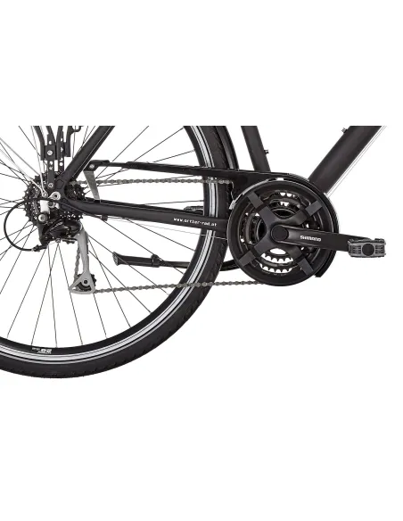 Lekki Męski Rower Trekkingowy 28 ALU Światła LED