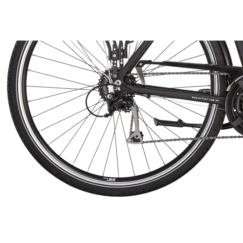 Lekki Męski Rower Trekkingowy 28 ALU Światła LED