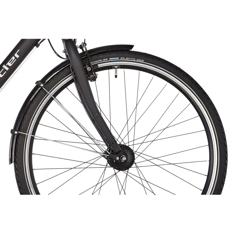 Lekki Męski Rower Trekkingowy 28 ALU Światła LED