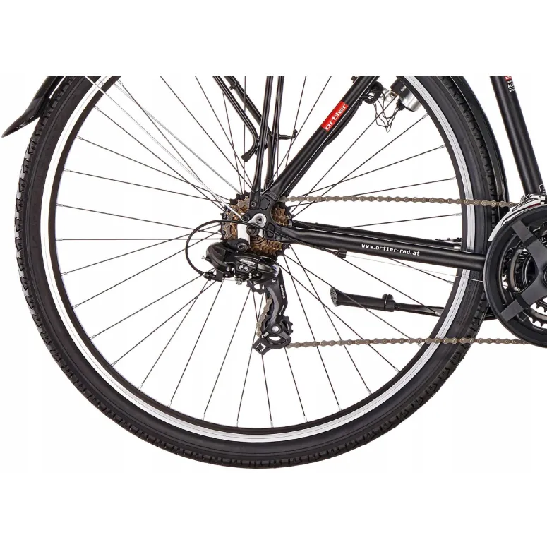 Rower Męski 28 Trekkingowy Oświetlenie ALU 21 Bieg