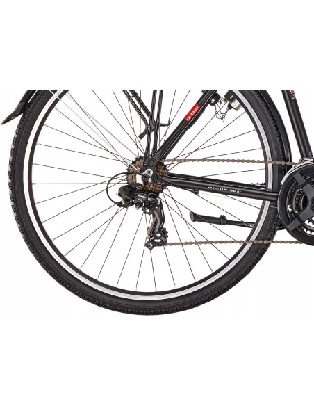 Rower Męski 28 Trekkingowy Oświetlenie ALU 21 Bieg