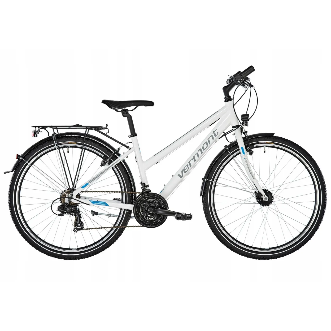 Damski Rower Trekkingowy 26 Aluminiowy Młodzieżowy