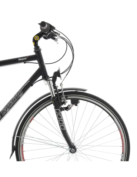 Rower Trekkingowy Męski 28 Oświetlenie Bagażnik Dzwonek Stopka Turystyczny