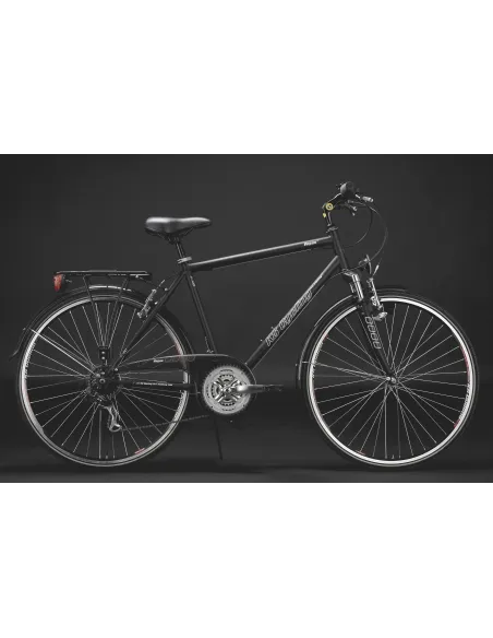 Rower Trekkingowy Męski 28 Oświetlenie Bagażnik Dzwonek Stopka Turystyczny