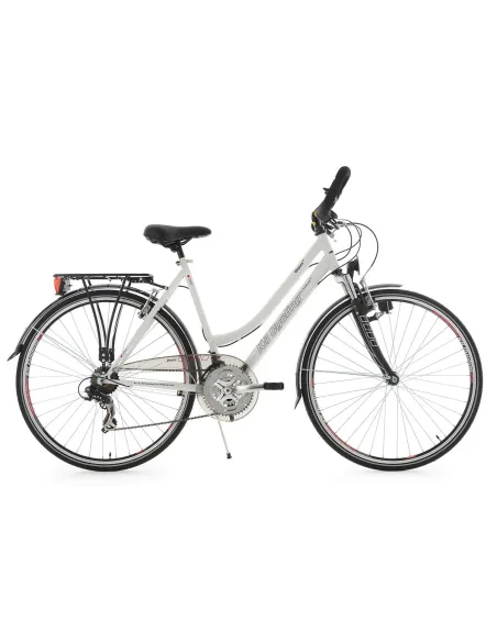 Damski Rower Trekkingowy 28 Wygięta Kierownica