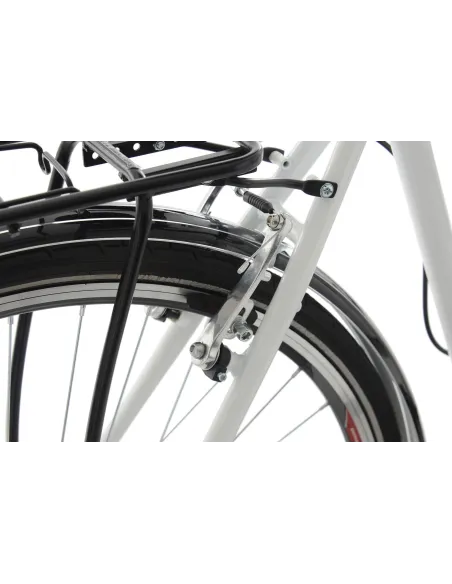Damski Rower Trekkingowy 28 Wygięta Kierownica