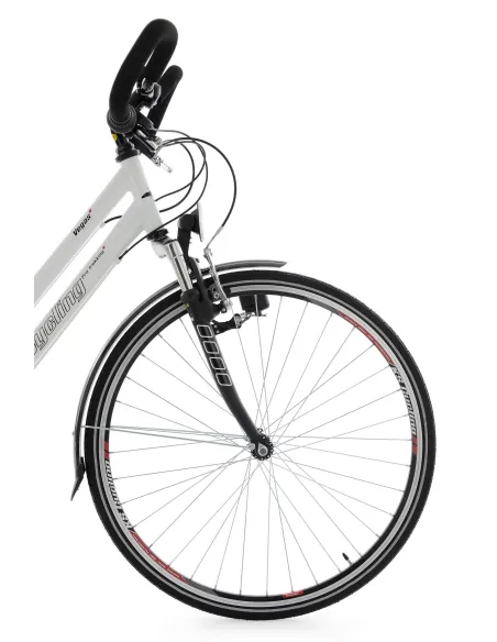 Damski Rower Trekkingowy 28 Wygięta Kierownica