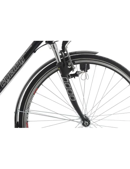 Rower Trekkingowy Męski 28 Amortyzacja Światła