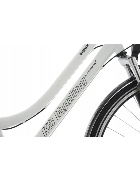 Damski Rower Trekkingowy 28 Motylkowa Kierownica