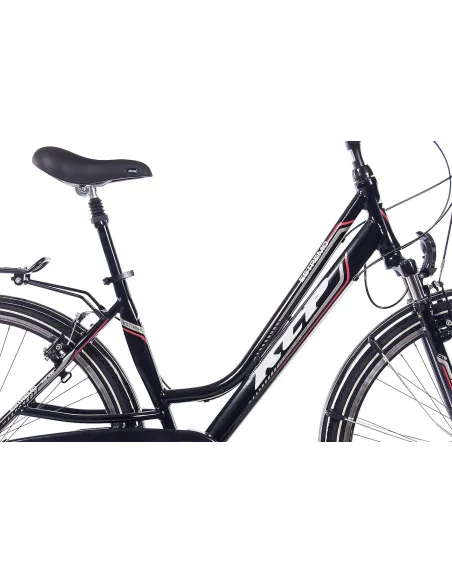 Rower Trekkingowy Damski 28 V-brake Bagażnik Oświetlenie Dzwonek Shimano