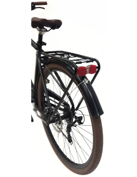 Rower Męski Miejski Koła 28" Aluminium Tarcze Oświetlenie Stopka Shimano