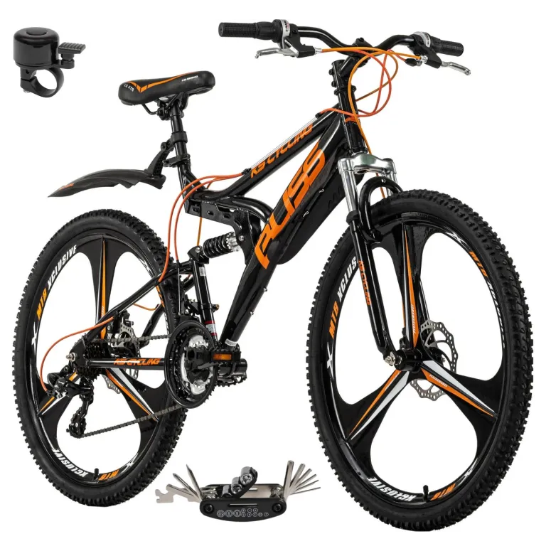 Rower Męski Górski Koła 26" Młodzieżowy MTB SHIMANO Tarcze Amory Błotniki