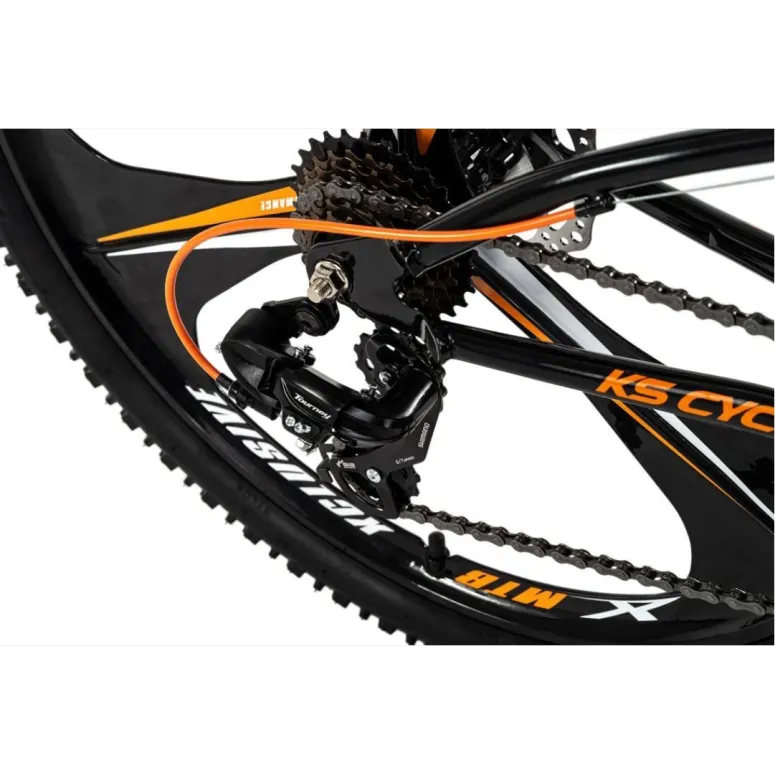 Rower Męski Górski Koła 26" Młodzieżowy MTB SHIMANO Tarcze Amory Błotniki