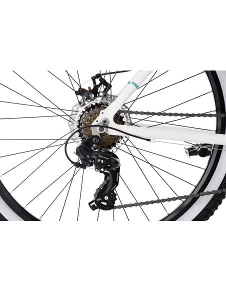 Rower Górski Damski 26 Tarcze 21 Bieg Amortyzacja