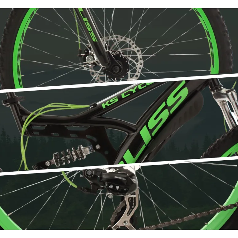 Rower Górski Młodzieżowy 26 Męski Damski Amortyzacja Shimano Tarcze MTB