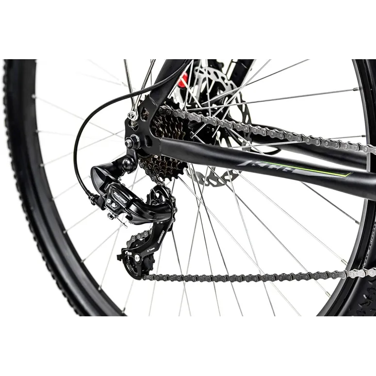 Rower Górski Męski MTB 29 Światła Błotniki Tarcze Mechaniczne Stalowy