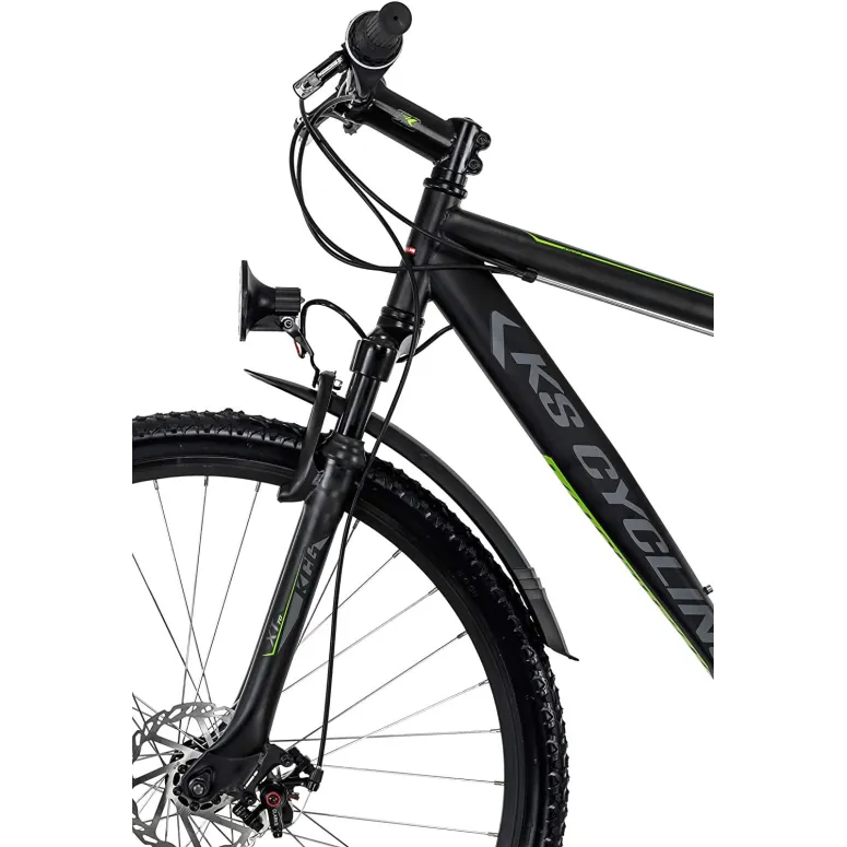 Rower Górski Męski MTB 29 Światła Błotniki Tarcze Mechaniczne Stalowy