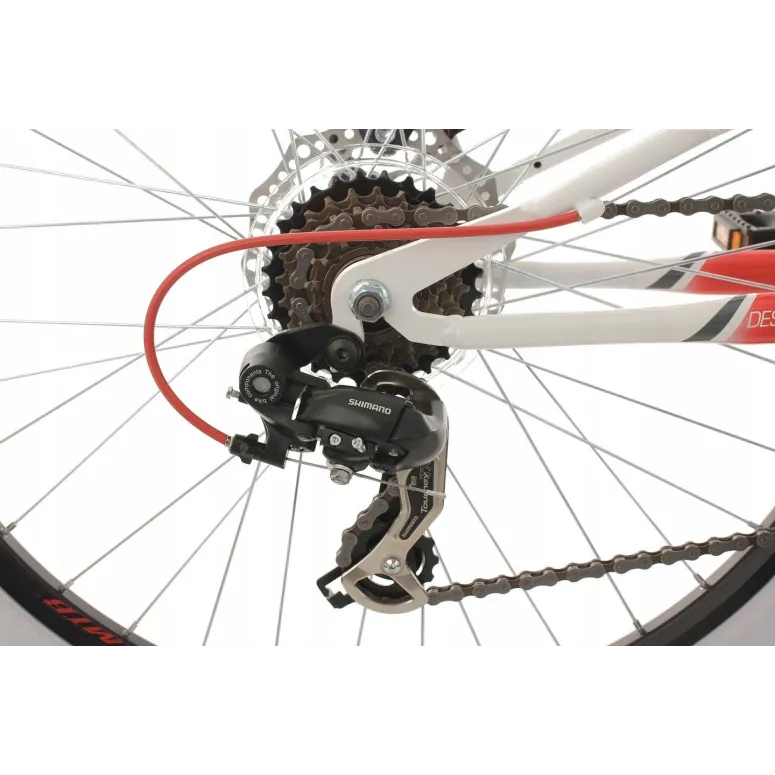 Rower Górski Młodzieżowy 26 Pełna Amortyzacja Shimano MTB Tarczowe Góral