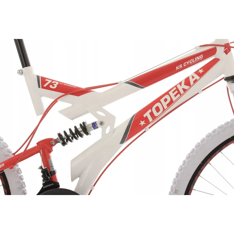 Rower Górski Młodzieżowy 26 Pełna Amortyzacja Shimano MTB Tarczowe Góral