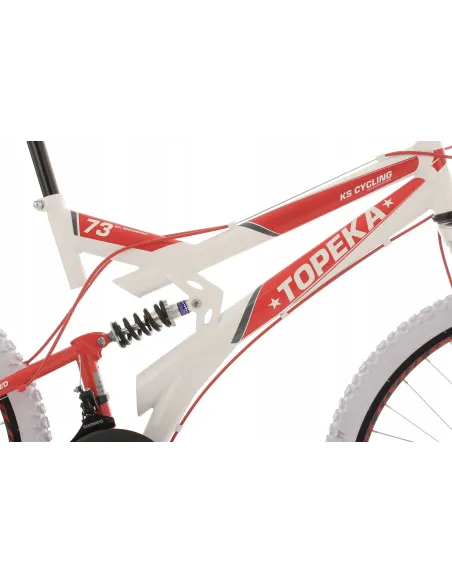 Rower Górski Młodzieżowy 26 Pełna Amortyzacja Shimano MTB Tarczowe Góral