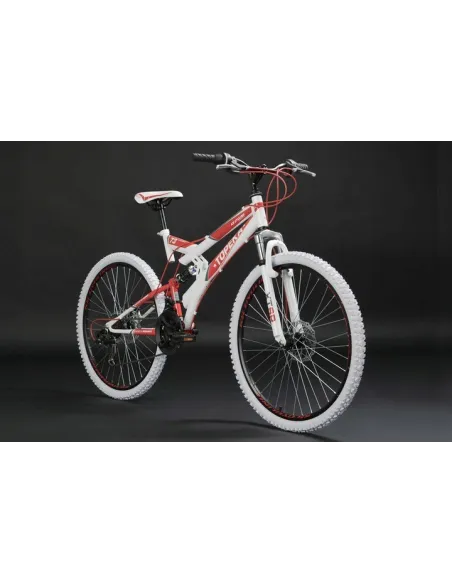 Rower Górski Młodzieżowy 26 Pełna Amortyzacja Shimano MTB Tarczowe Góral