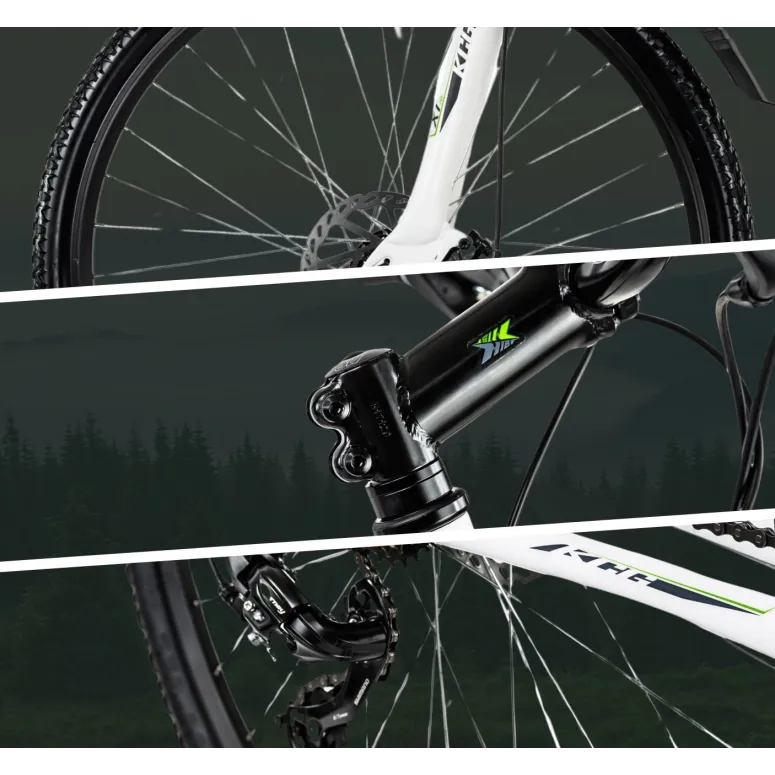 Rower Górski Damski Męski 29 MTB Hamulce Tarczowe Błotniki Dzwonek Światła